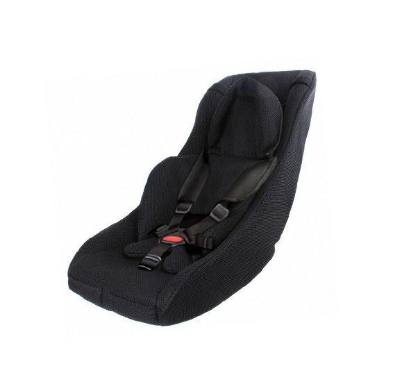 Melia 5-Punkt-Babysitz 4 Jahreszeiten plus 0-9 Monate schwarz.