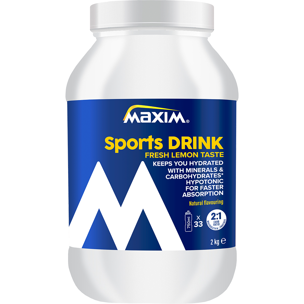 Maxim Sportgetränk frische Zitrone