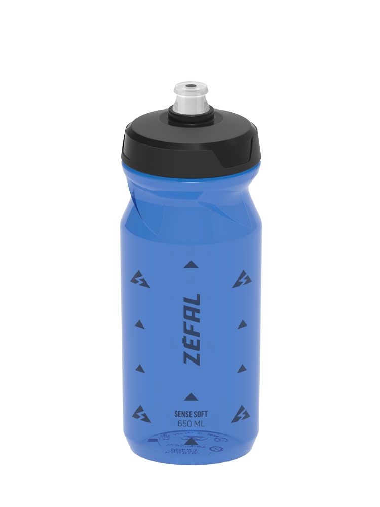Zéfal Wasserflasche Sense Soft Flasche Sense Soft 650 ml transblau