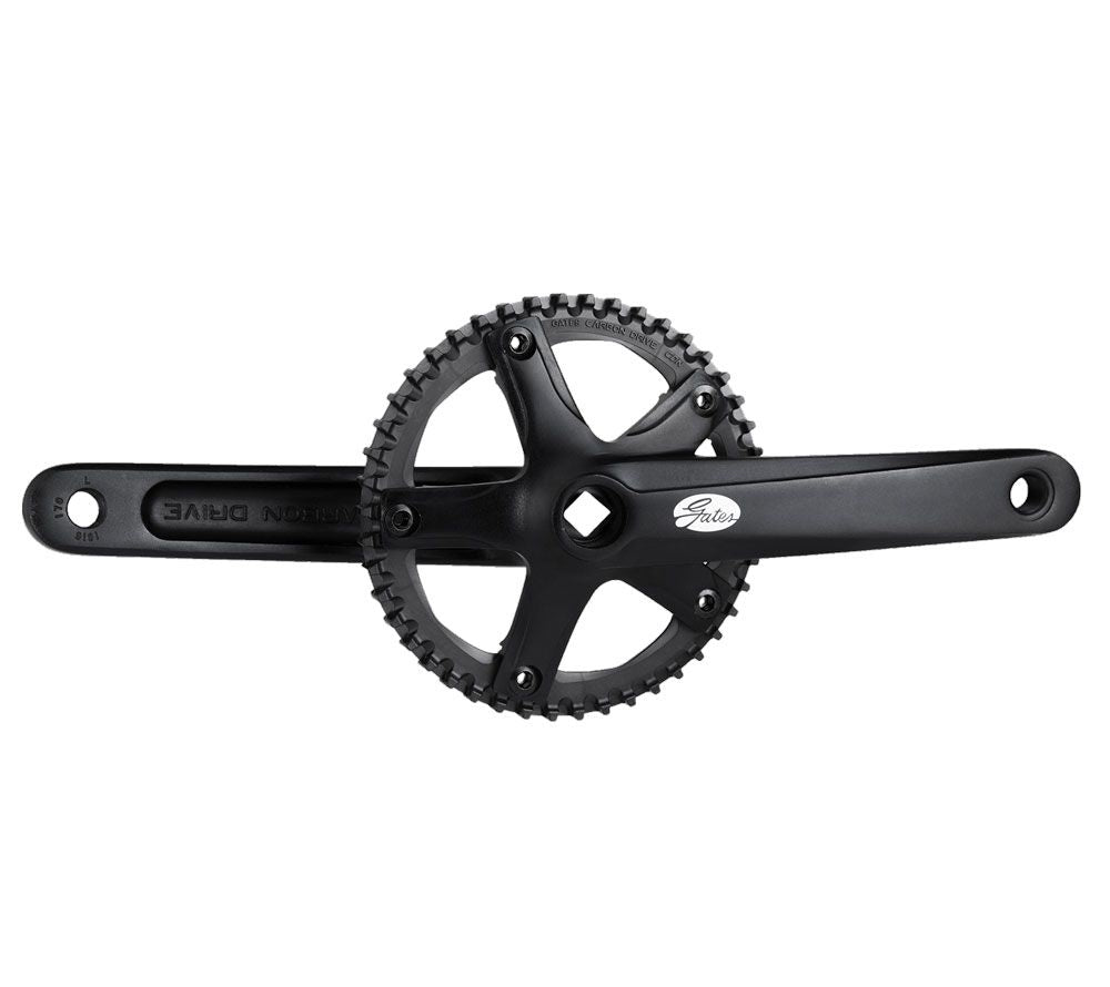 Gates Kurbelgarnitur CDN S150 46T 175mm ohne Schutzkante schwarz.