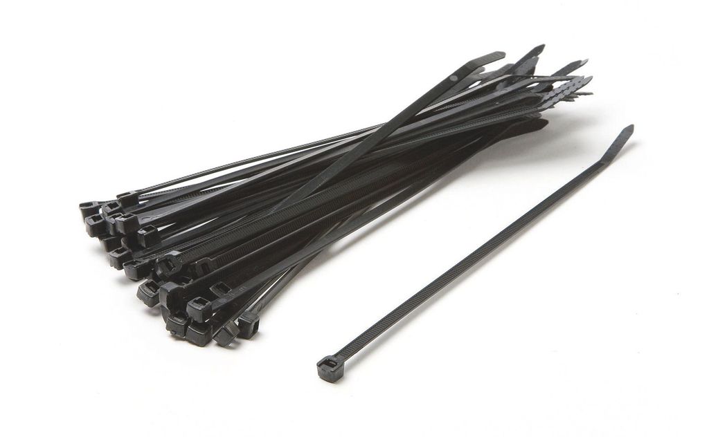 XLC-Kabelbinder 3,5x140 schwarz, Beutel mit 100 Stück