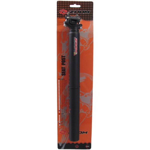 Sitzpfosten ATB Ø31.6mm 350 mm Aluminium - Schwarz