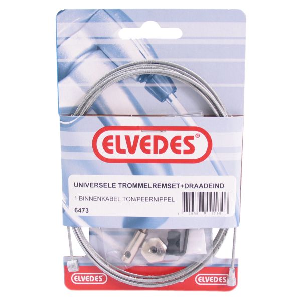 ELVEDES -Trommelbremsbremsen Innenkabel 2250 mm mit Teilen verzinkt (auf der Karte)