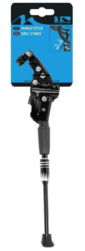 M-Wave Standard 24 29 einstellbare schwarze hintere Gabelmontageblister