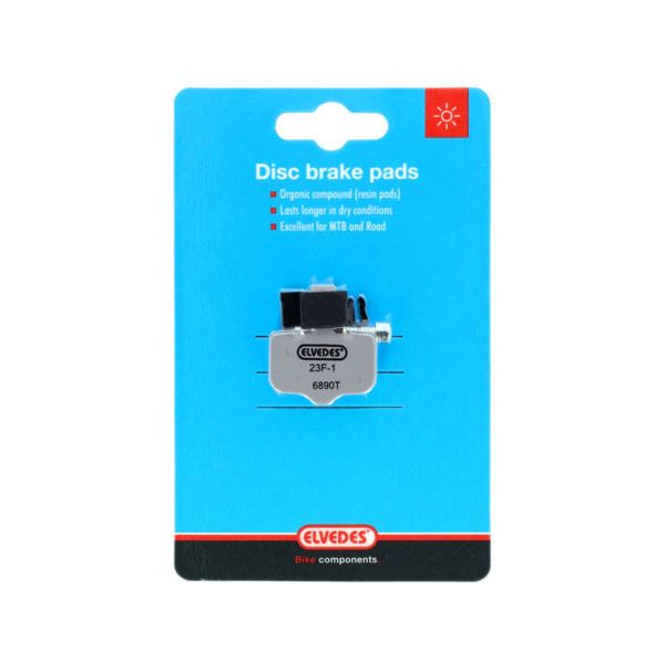Elvedes Cable Systems BV Scheibenbremsbeläge Elvedes Avid Elixir | 6890t | grau