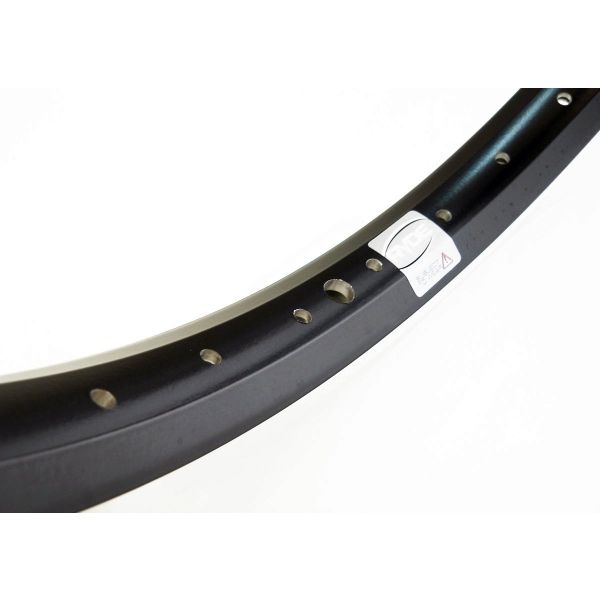 Ryde Velg Andra 40 27,5 650b 584 x 25C Aluminium 36 Löcher Scheibe 14g Schwarz