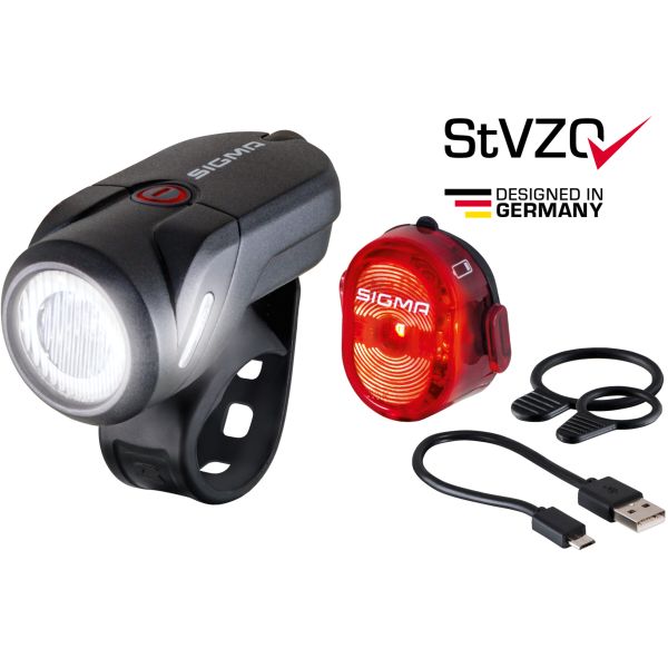 Lichtset Aura 35 Lux + Nugget II LED wiederaufladbar