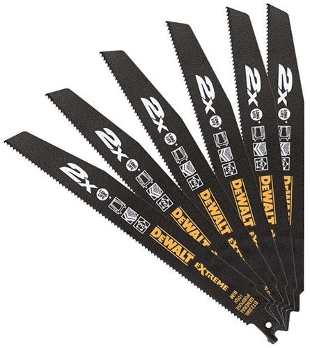 Dewalt Zubehör dt2301l-qz Säbelsägeblatt 152 mm x 2,5 mm (5 Stück) – dt2301l-qz