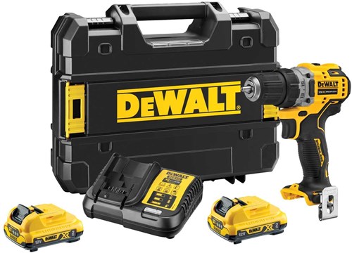 Dewalt dcd701d2-qw Akku-Bohrschrauber 12 V 2,0 Ah Li-Ion – dcd701d2-qw
