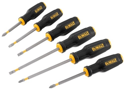 Dewalt dwht0-62056 | Schraubendrehersatz | volle Passform | 6-teilig – dwht0-62056