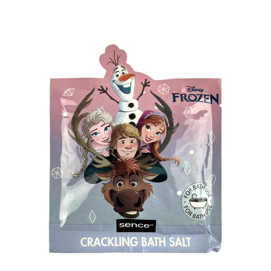 Disney frozen knetterbadzout elsa anna olaf kristoff sven 55g
