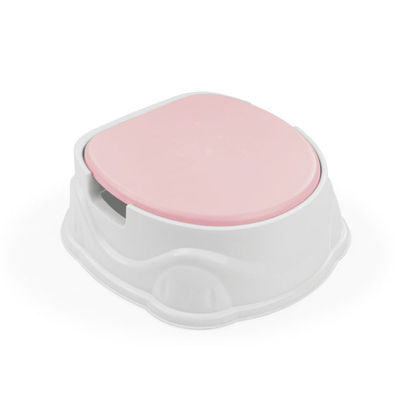 Dolu 3-in-1-Bildungsschleib mit Toilettenreduzierer weiß Pink
