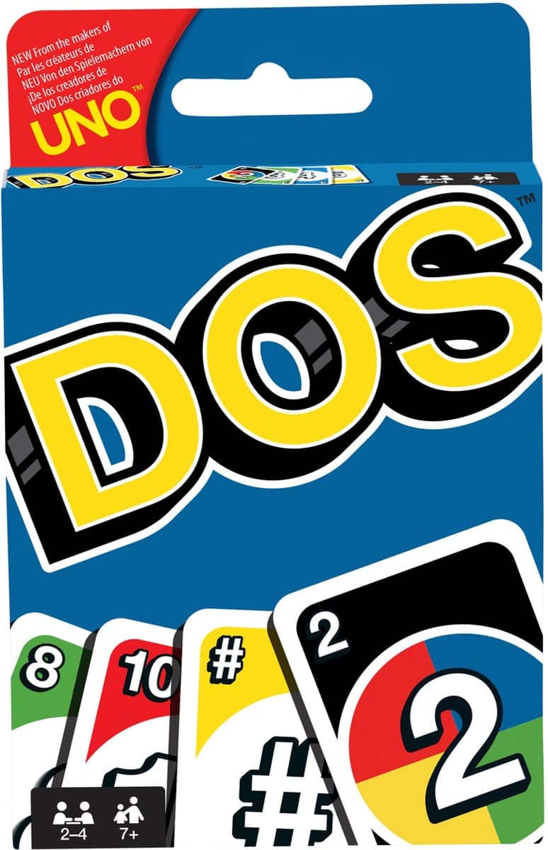 Boosterbox Mattel – Uno-Dos-Kartenspiel