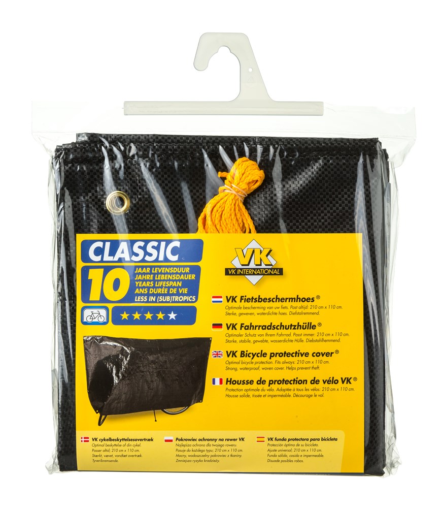 Vk fietspajamas 110x210cm schwarz