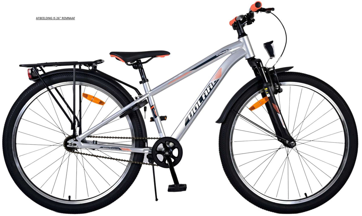 Volare Cross Children's Bike Boys 26 Zoll Silber 3 Zahnräder