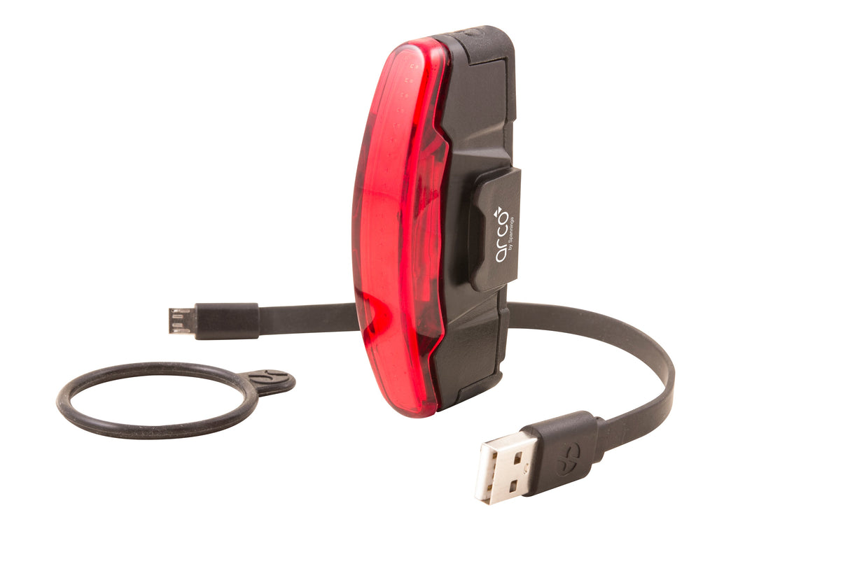 Spanninga Taillight Arco Flash USB Seat Post