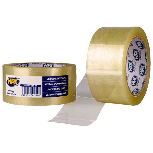 Baten Handelsunternehmen HPX-Verpackungsband – transparent 50 mm x 66 m