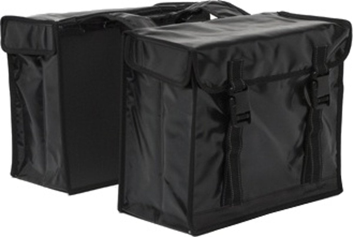 New Looxs Double Bag Bisonyl XL Schwarz – Fahrradtasche – Unisex – Schwarz