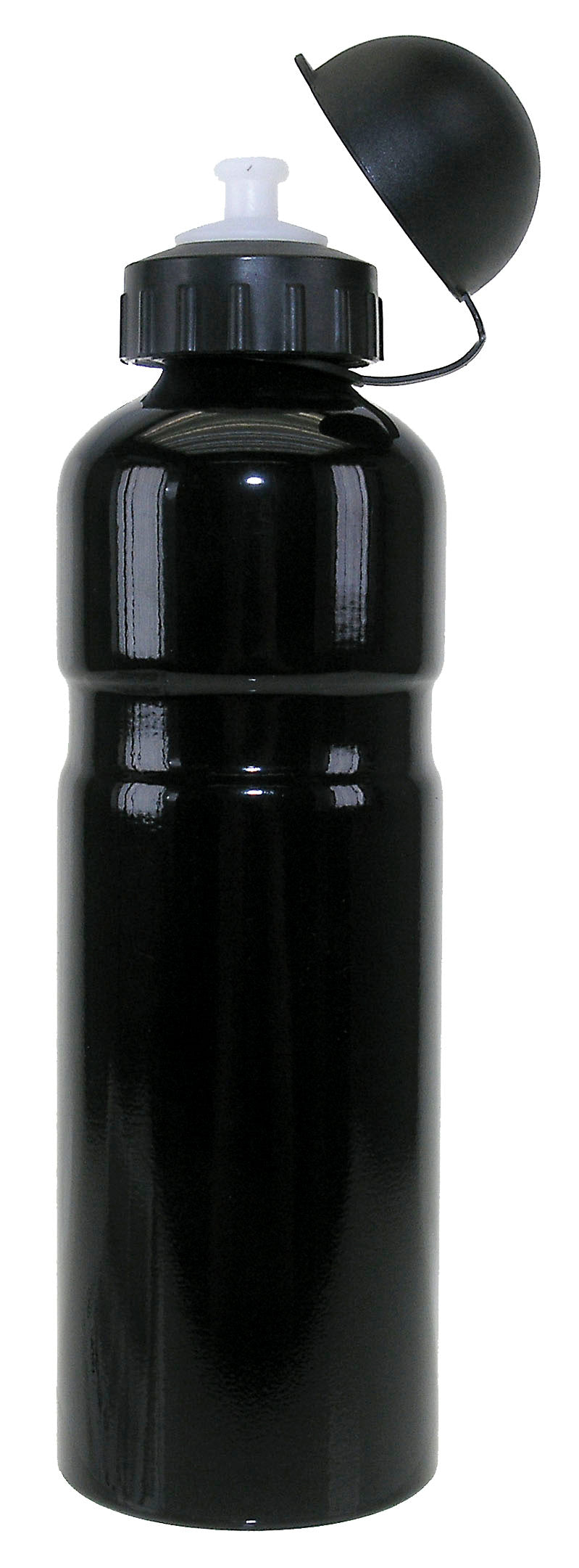 Mächtige Trinkflasche Aluminium ABO 750 Schwarz