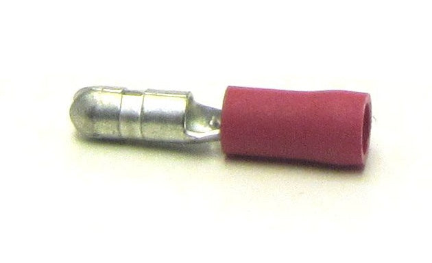 Kabelschuhrunde, männlich 4mm. pro 25