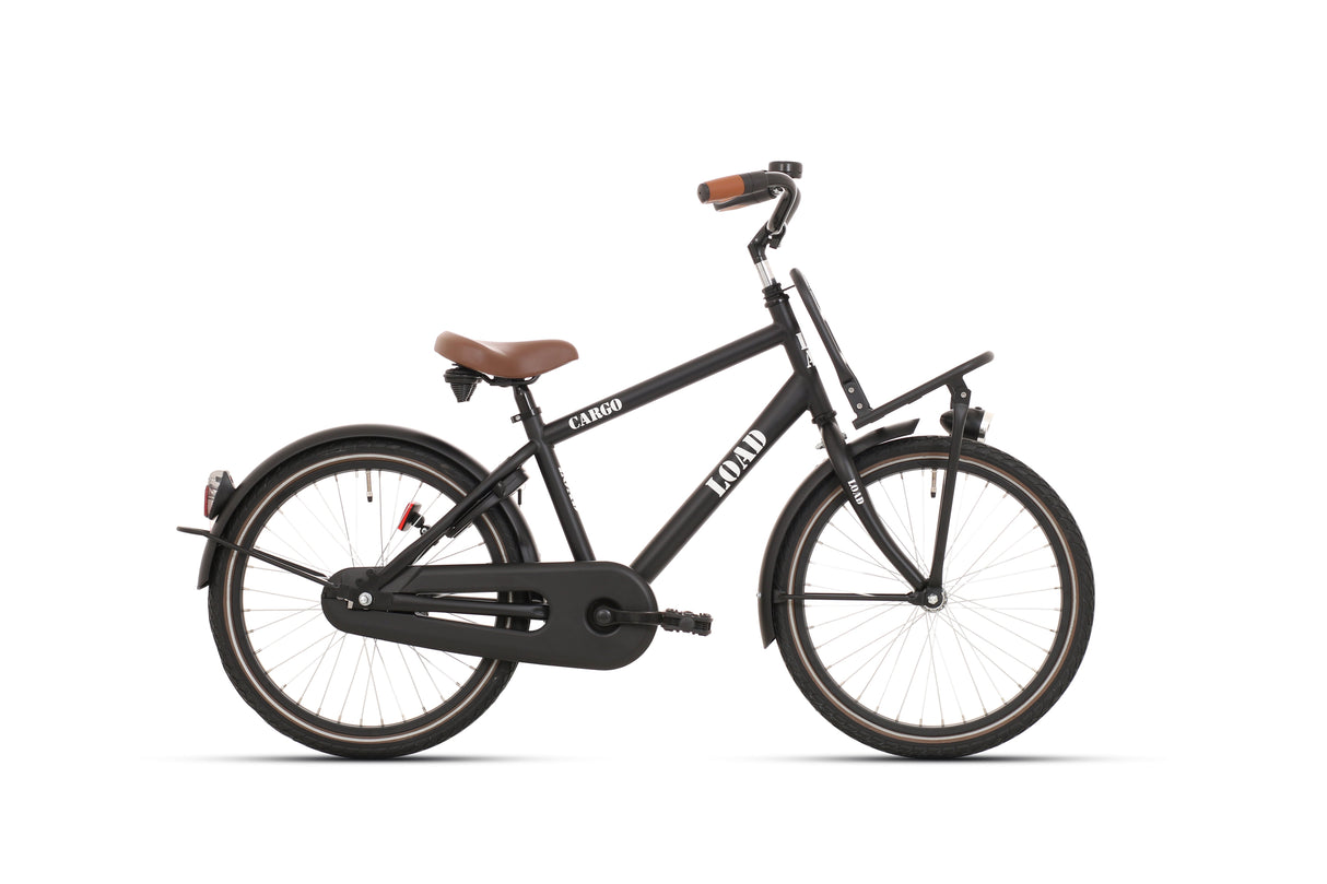 Bikefun Kinderradladung 20 Zoll mit Bremszentrum - Matt Black
