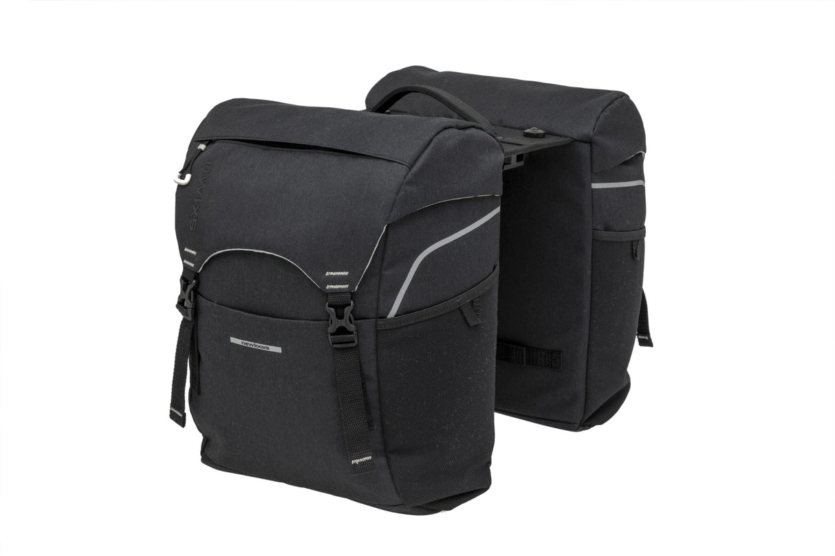 Neue Looxs Sport Double Bicycle Bag schwarz grau