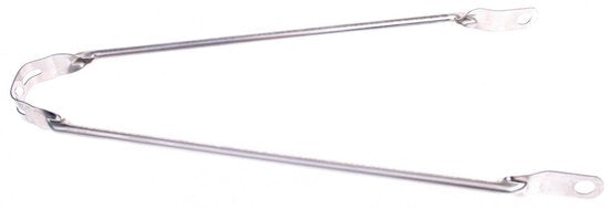 Hulzebos Cycle Parts B.V. White Label Kotflügelstange 28 Edelstahl (großes Loch)
