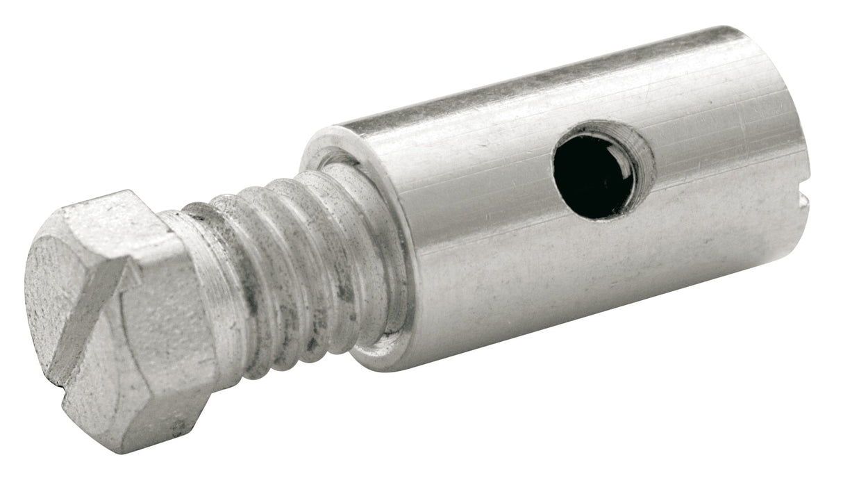 Topfelenden Schrauben Brustwarzen 8x15mm Messing (P25)