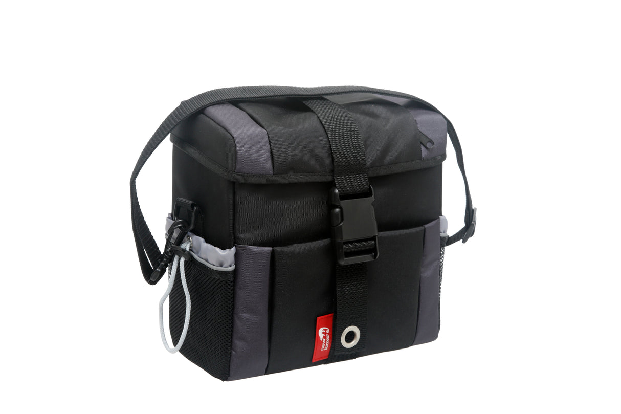 Burgers - New Looxs New Looxs Vigo M Turnlock Black 132.356 Lenkertasche 9,5l