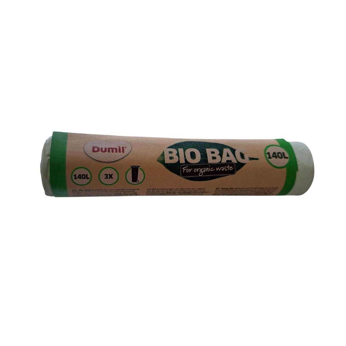 Dumil Bioabfallbeutel 140l 3 Stück