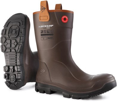 Dunlop lj2hx42 rigpro s5 | bruin | maat 43 - 8713197055150