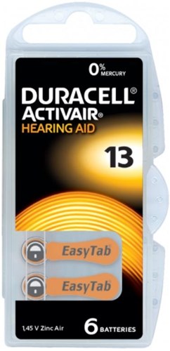 Duracell Hörbatterie 13 Blister(6) – 3221922