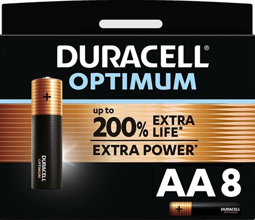 Duracell Optimum 200 % Batterie AA Blister (8) – 3014002