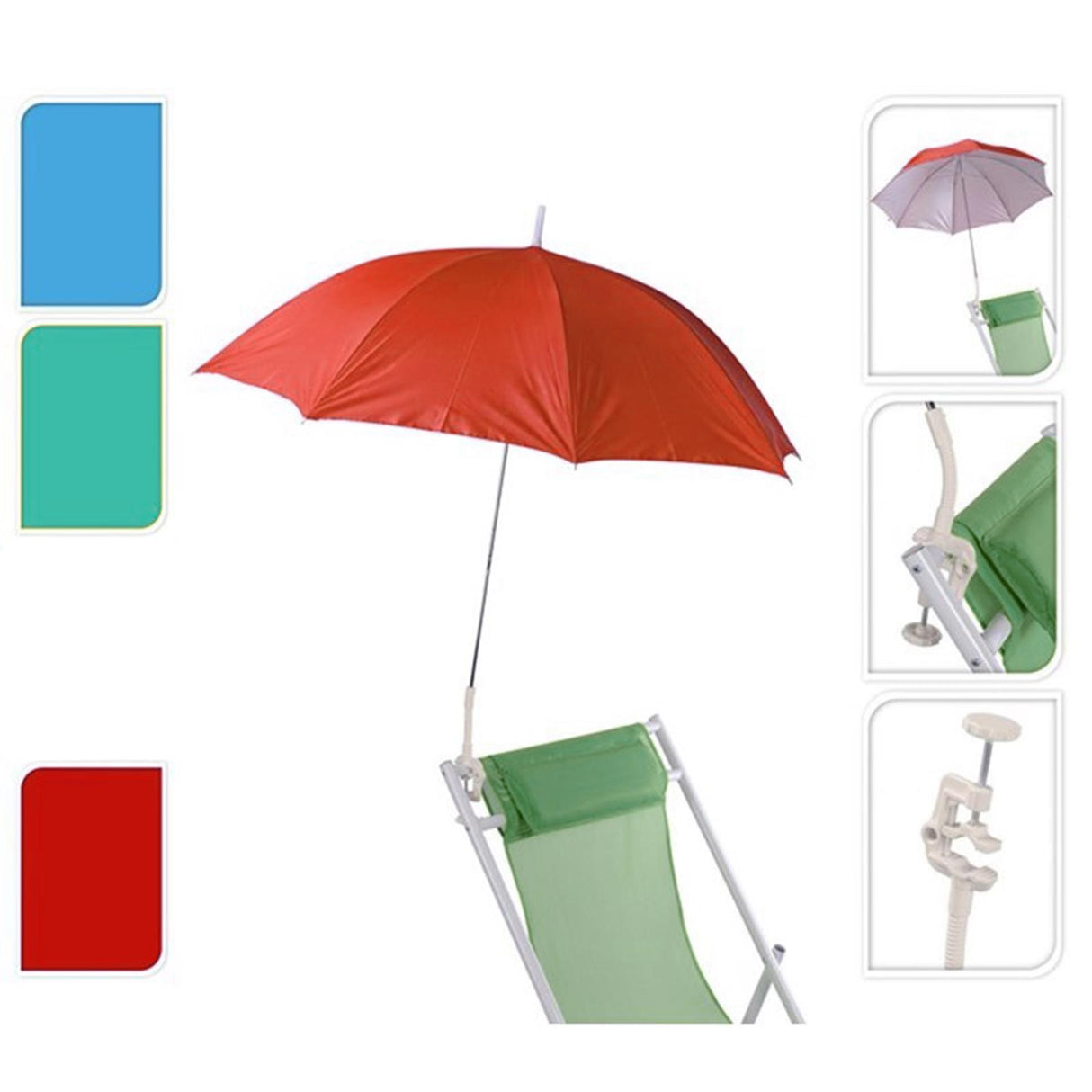Pro Gartenstuhl Sonnenschirm ø105cm Stange 90cm