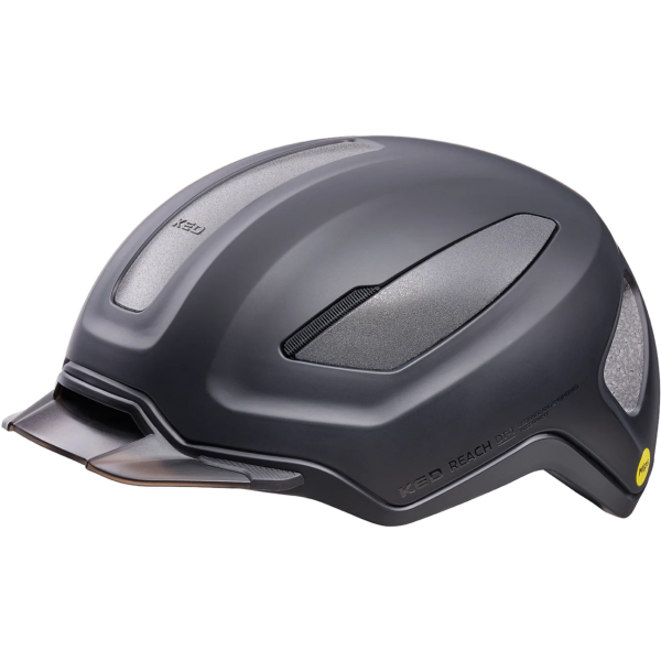 Ked Fahrradhelm Reichweite DT Large 58-62 cm - schwarzer Matt