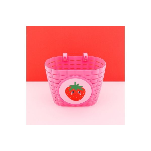 Qibbel Widek Kinderkorb Explorer Happy Strawberry Pink