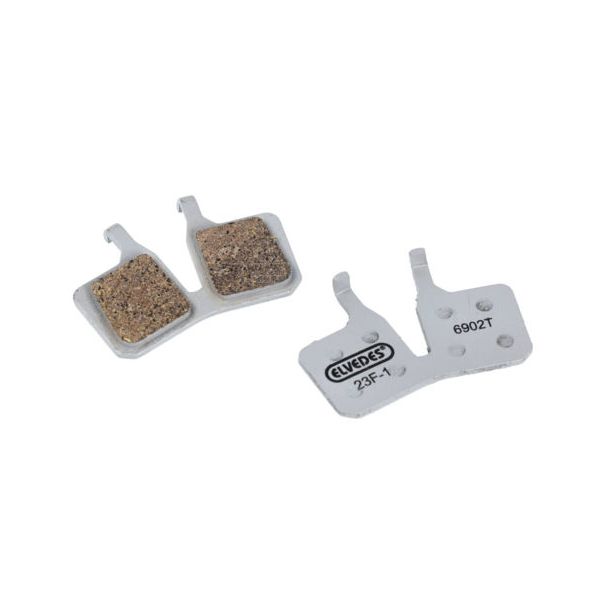 ELVEDES SCHEDIGKEIT BREMS BLOCK SET 6902T (pro Paar) Grau