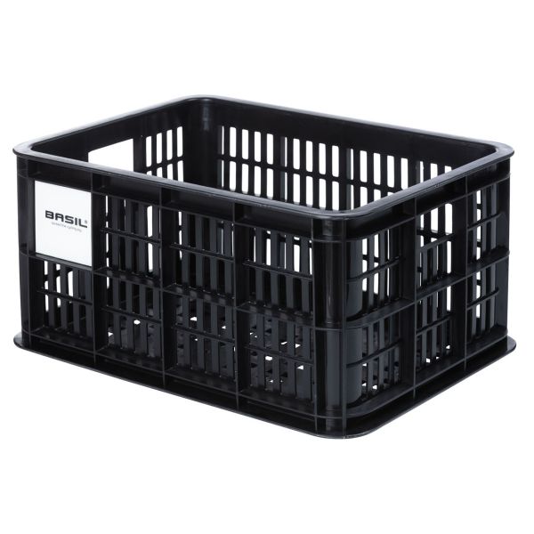Basilikum fietslat S - klein - 17,5 Liter - schwarz