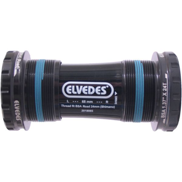 Spielerwelle Elldes Hollowtech Shimano Race 24mm schwarz