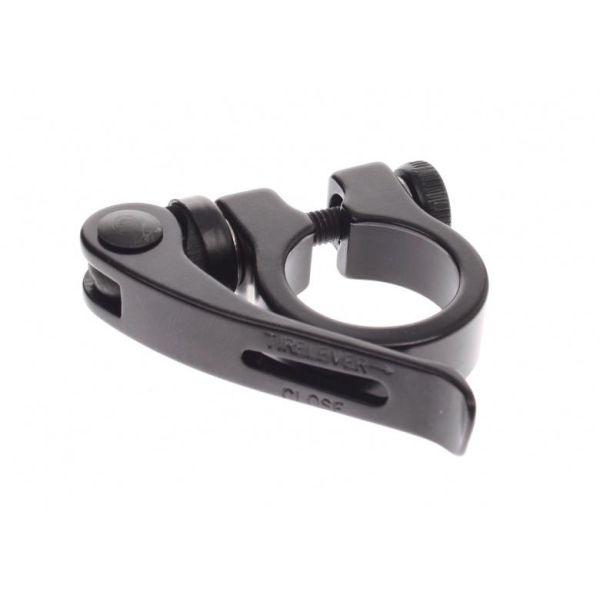 Ergotec Seat Pen Clamp SCQ-050 Ø34,9 mm mit Schnellspannern Schwarz