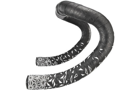 Supacaz – Super klebriges Kush Star Fade Lenkerband schwarz und weiß