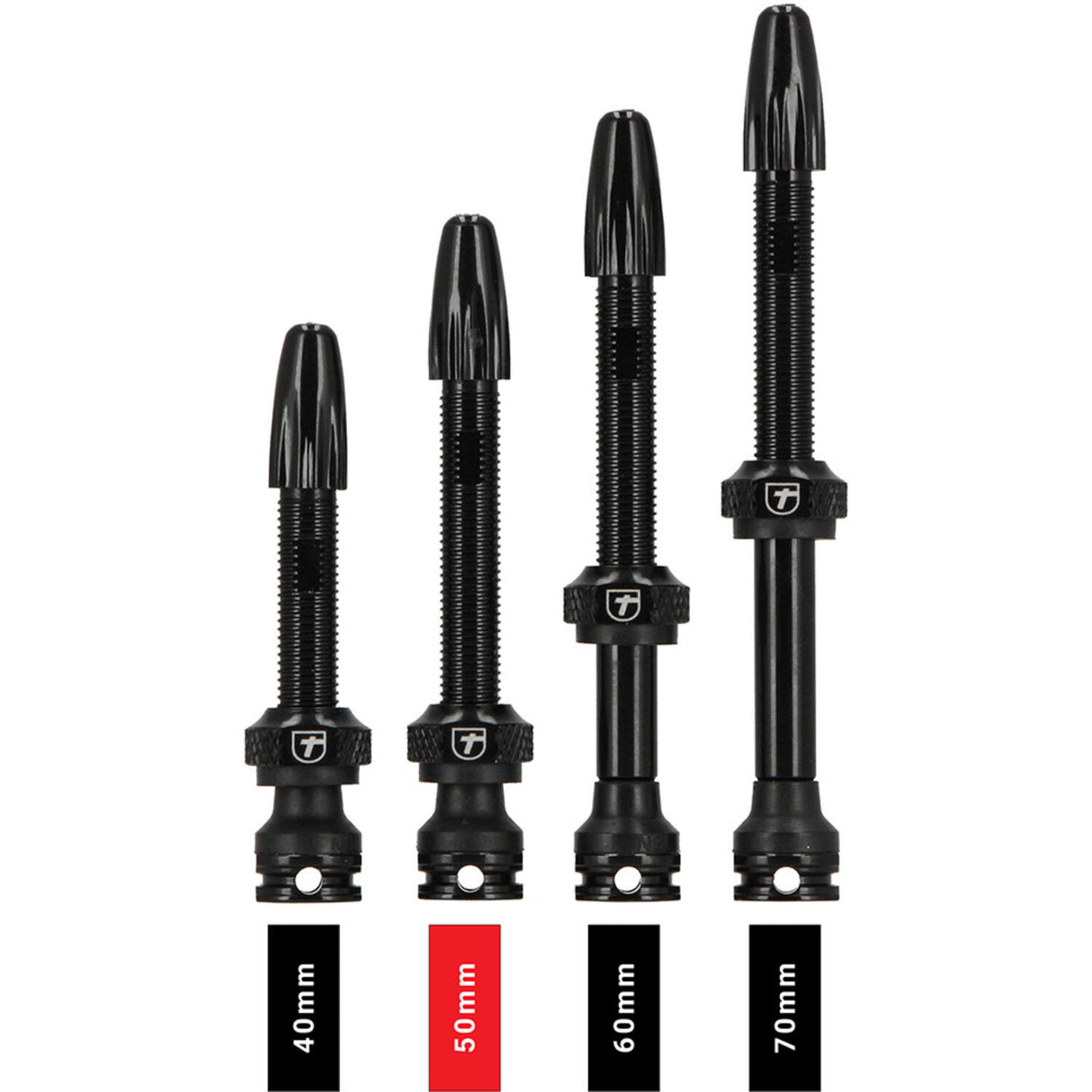 Trivio - Tubeless-Ventil schwarz fvt