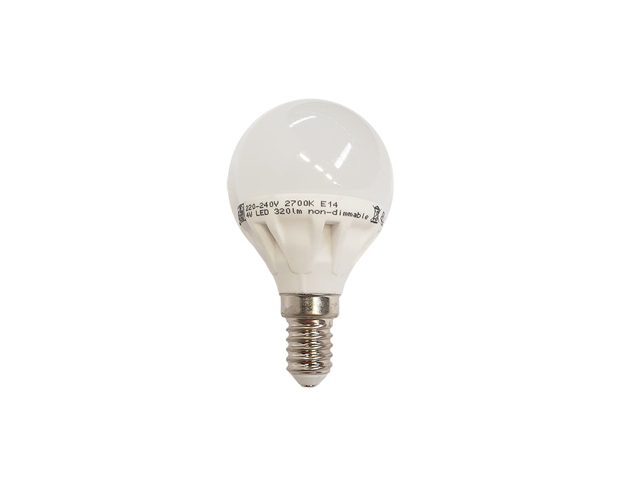 Ecosavers LED Lamp - E14 - 320 LM - Kugel - Matte