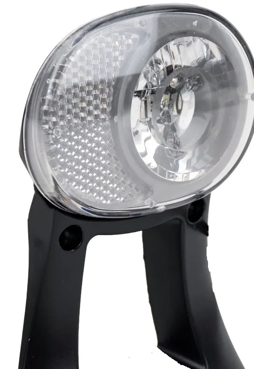 Spanninga Luceo XA LED-Automatik-Ein-Aus-Scheinwerfer (Naben-) Dynamo-Vordergabelmontage