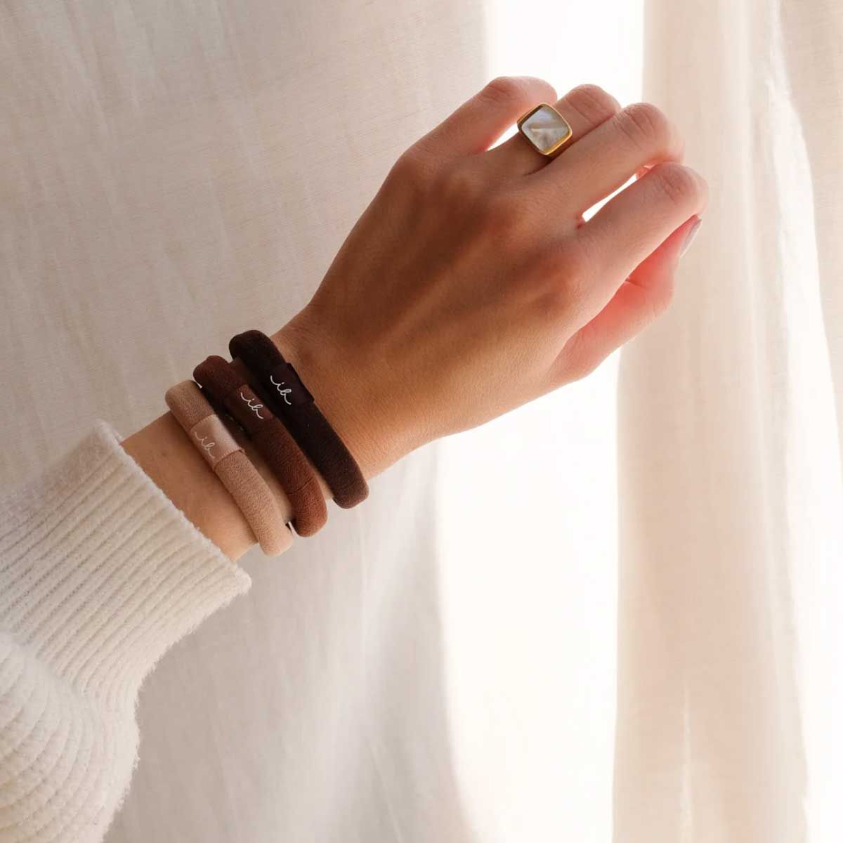 Invisibobble Haargummi Mokka 5St.