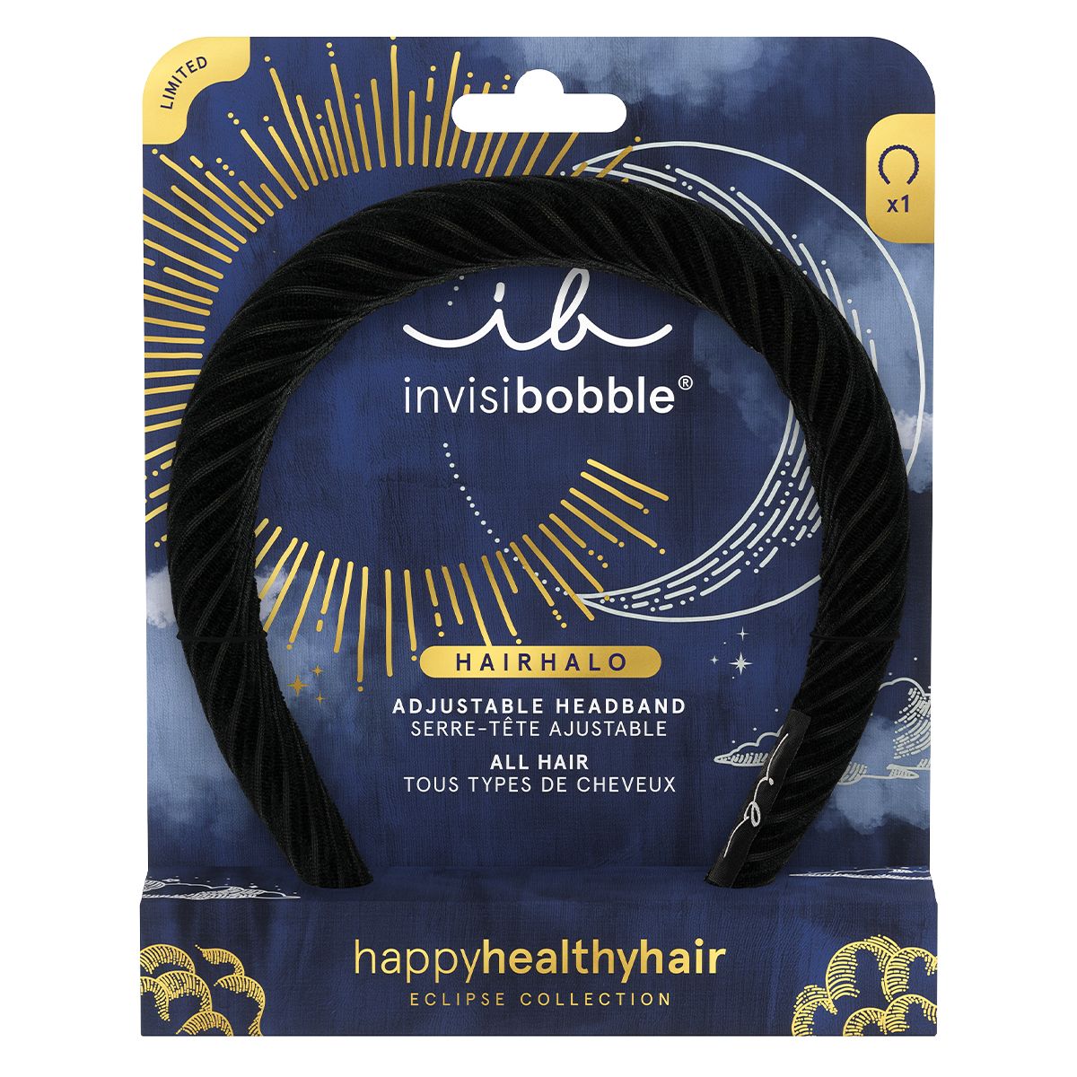 Invisibobble Hairhalo Eclipse Mitternachtsring