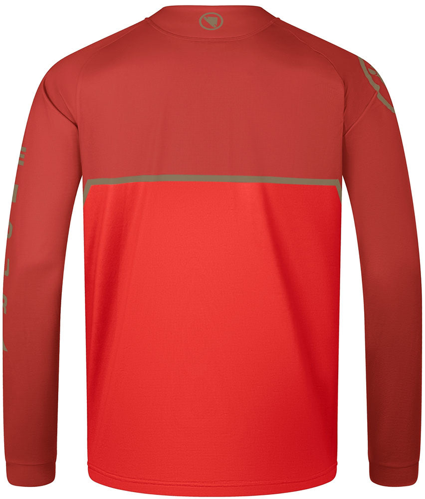 Endura Core bedruckt – MTB-Langarmshirt
