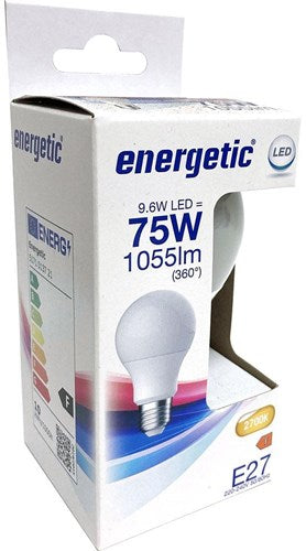 Energetische LED-Lampe matt 75 W 1055 lm E27