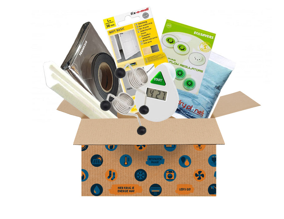 Energiesparbox - mittel - Gaswassereinsparung