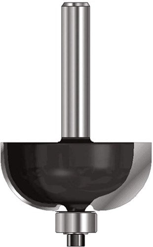 ENT Hohlprofilfräser hm r9,5 mit Lager, Schaft 8mm - 7914674